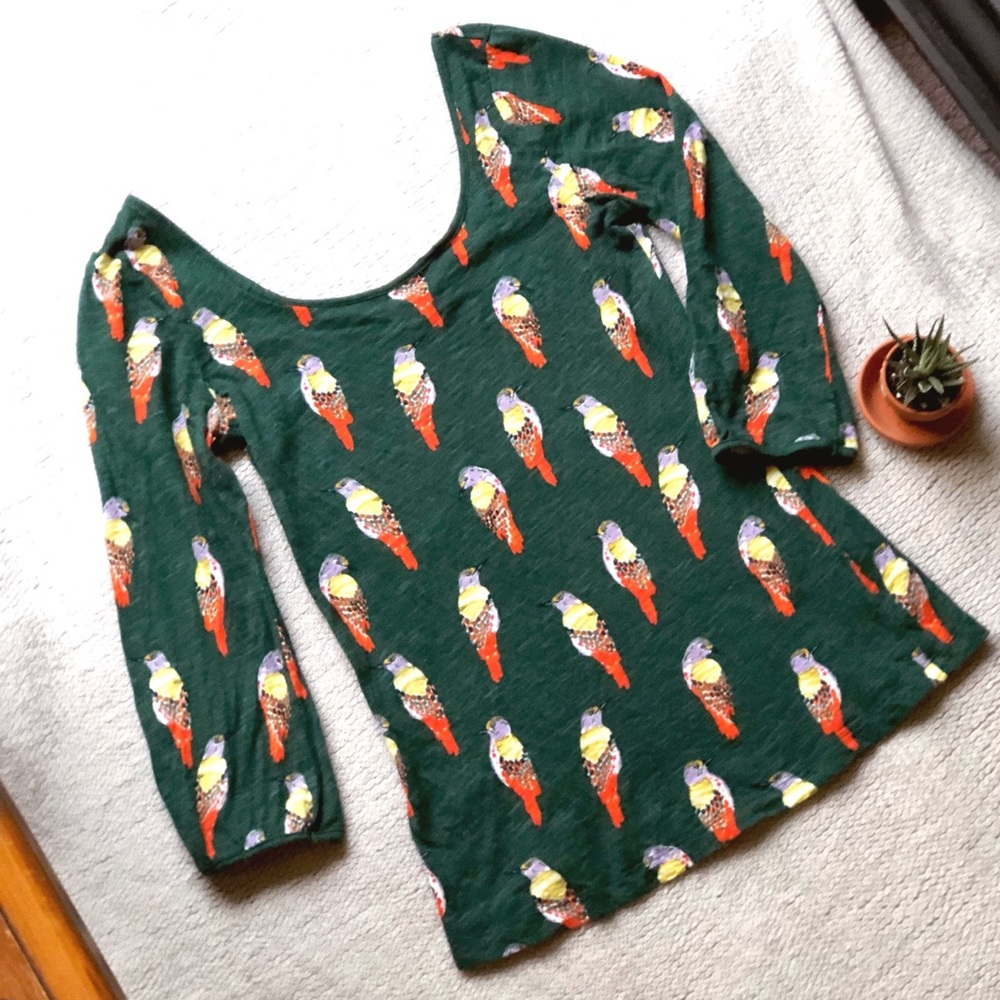 Anthropologie Bird Shirt
